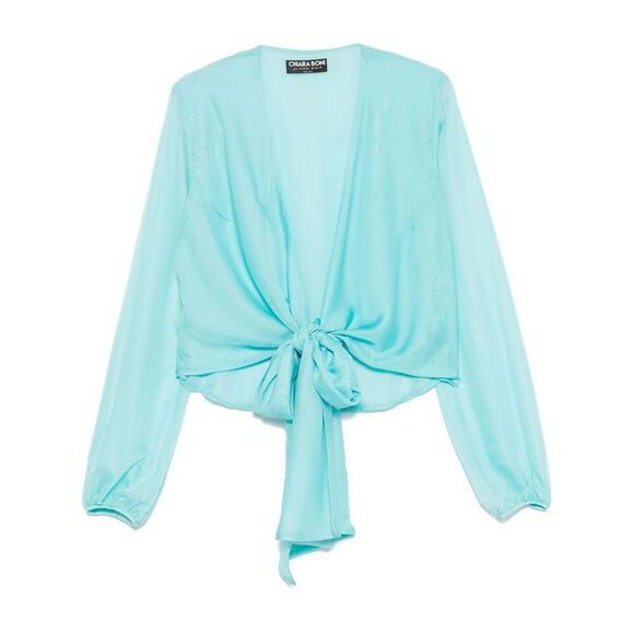 Chiara Boni Blue Tops - Blouses Women